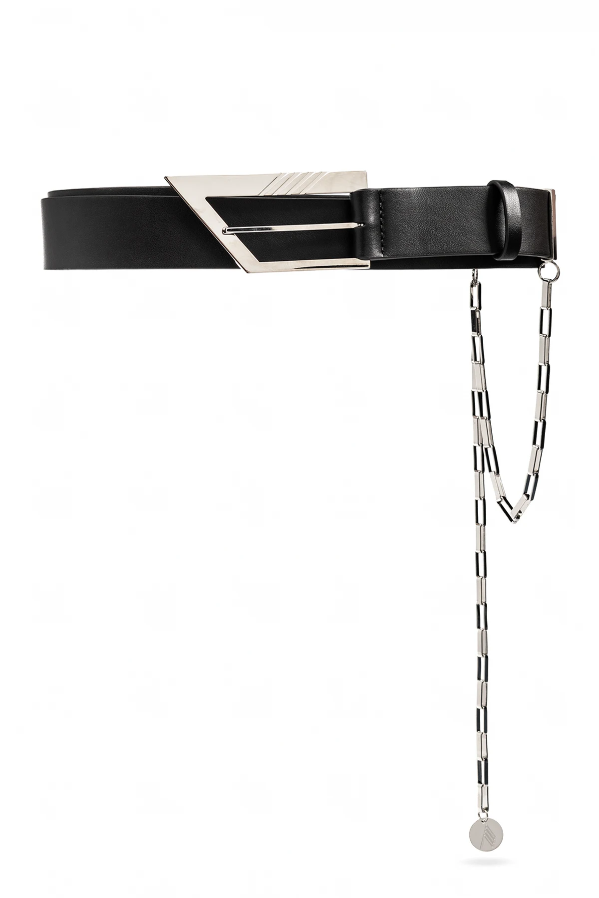 Skórzany pasek z logo