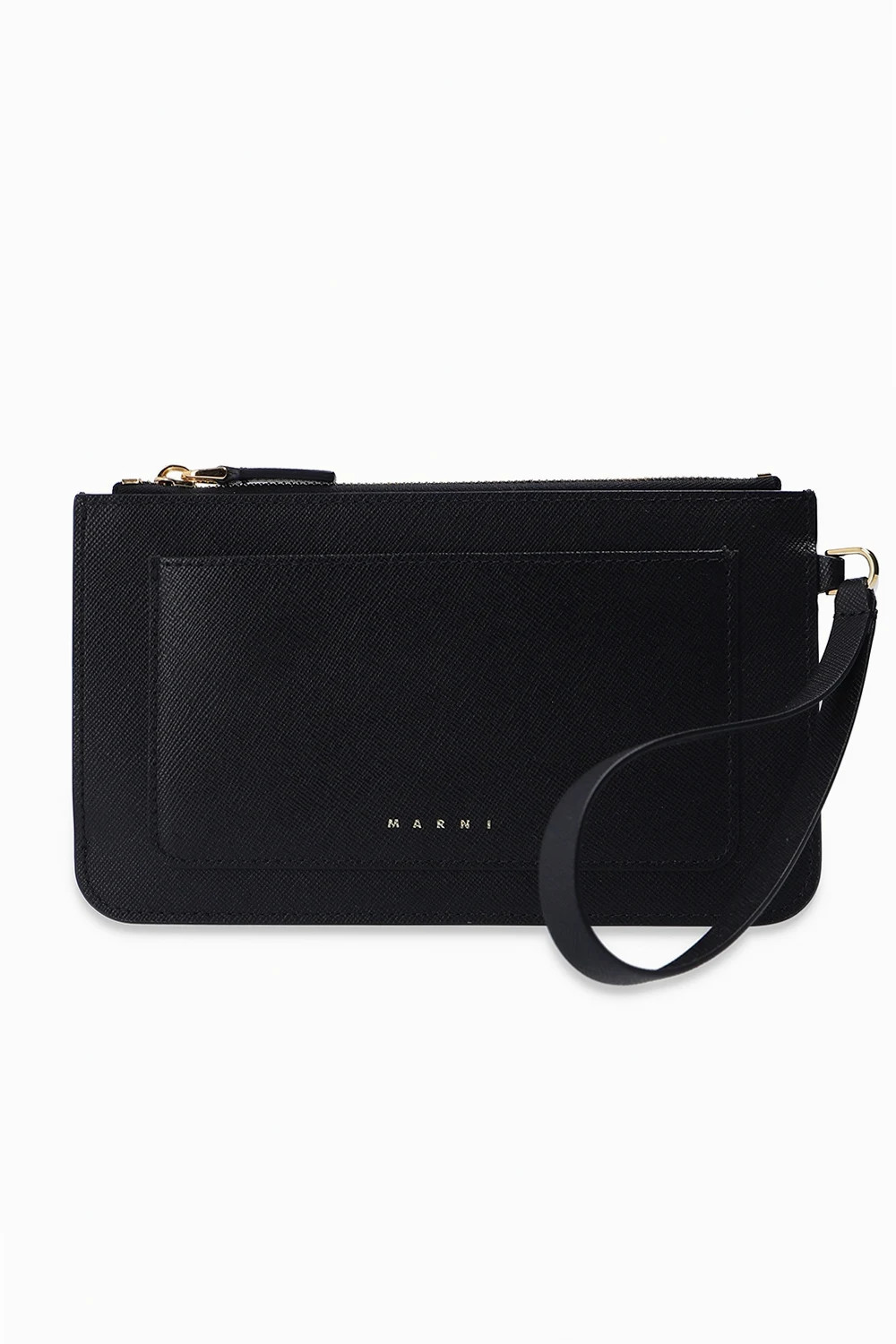 Wallet with wrist strap