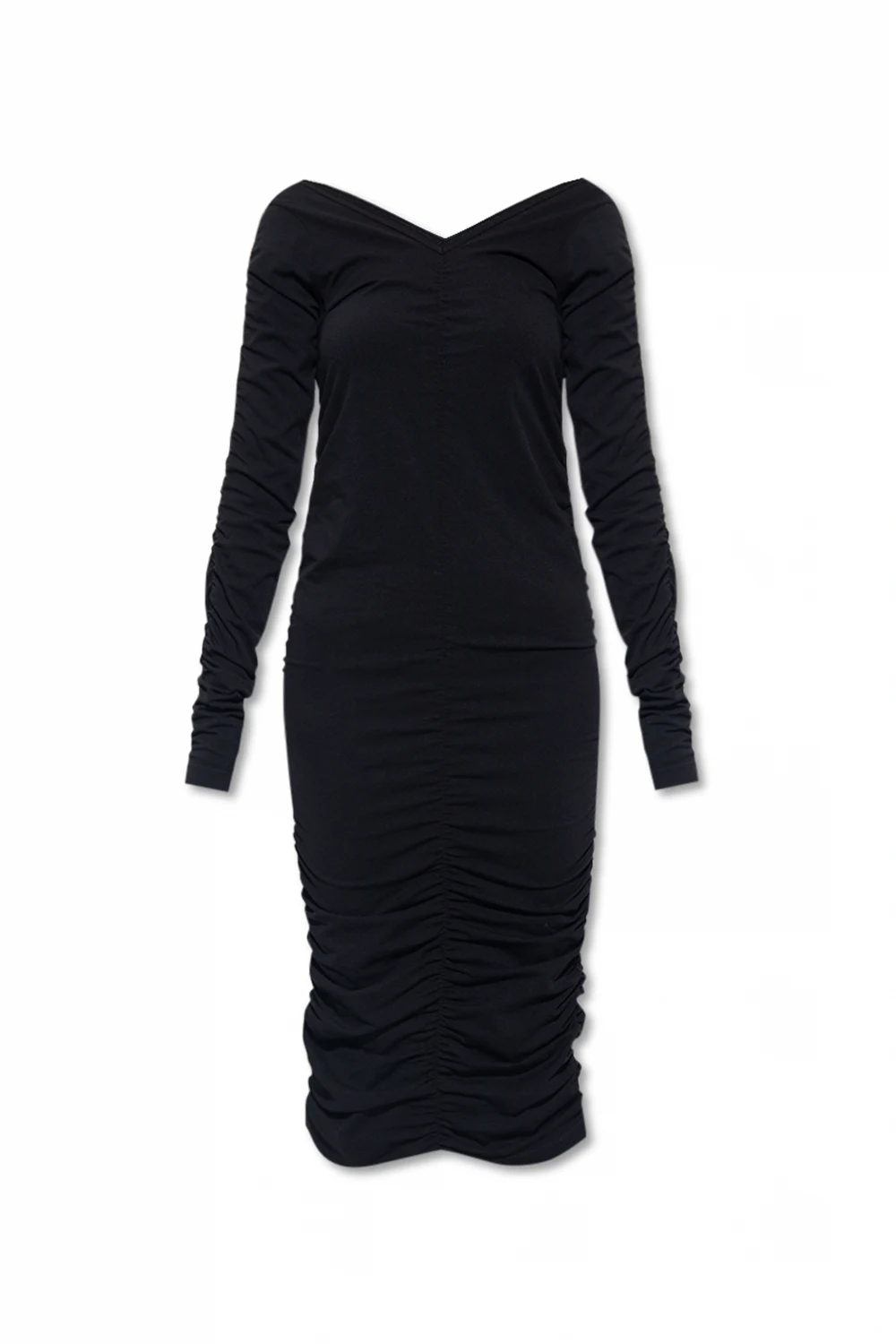 Sukienka z dekoltem w serek