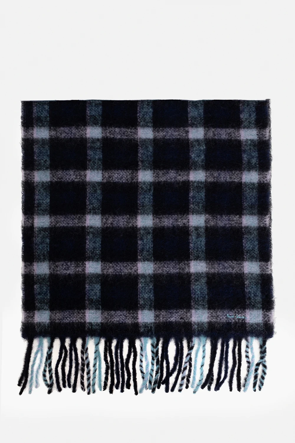Checked scarf