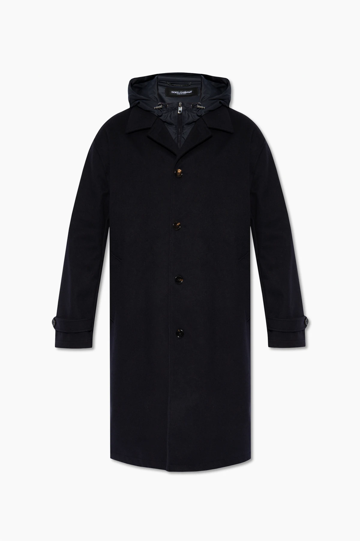 Płaszcz z wewnętrzna kamizelką