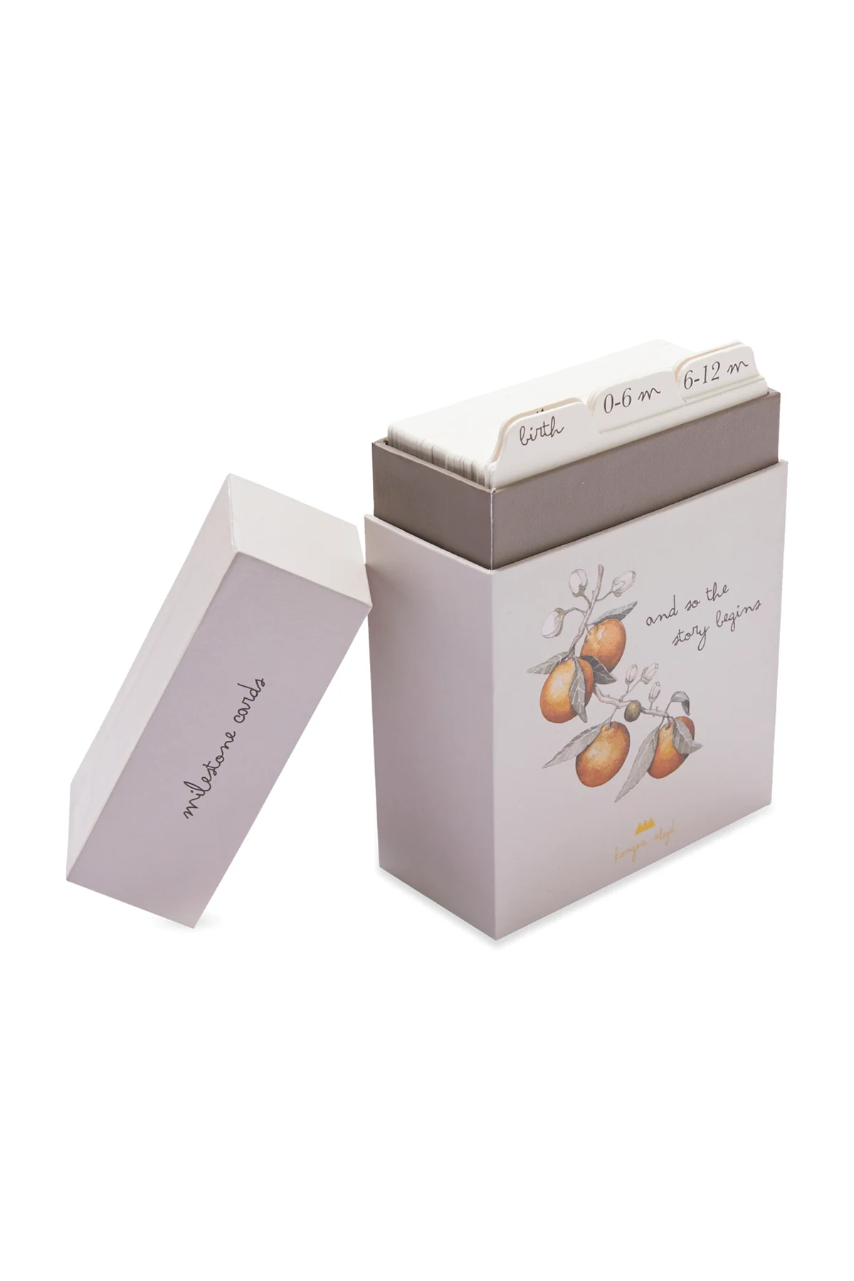 cream Set of 42 milestone cards