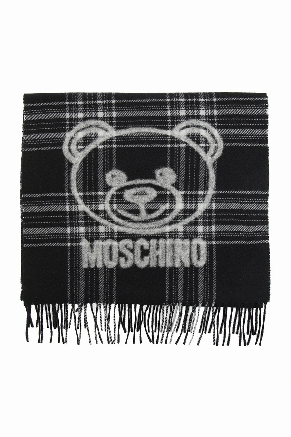 Wełniany szal z logo