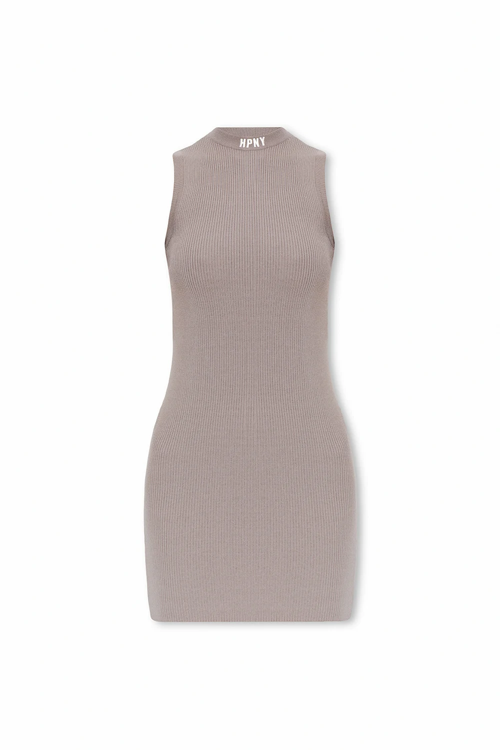 Ribbed sleeveless dress