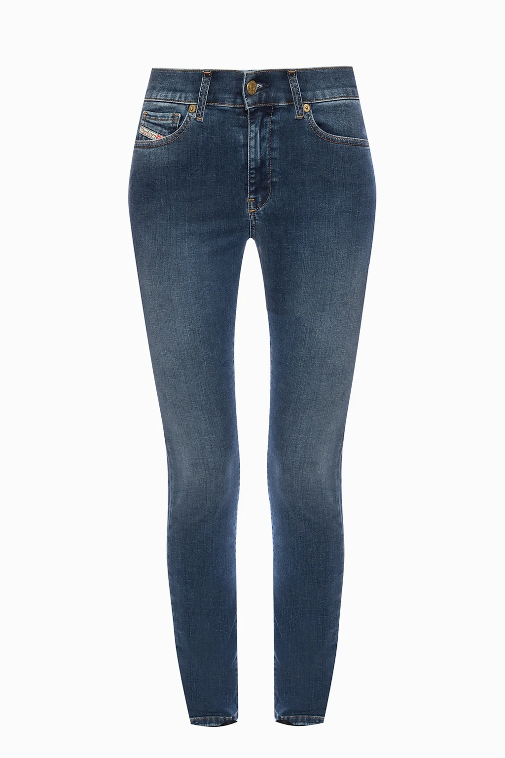 ‘D-Roisin’ distressed jeans