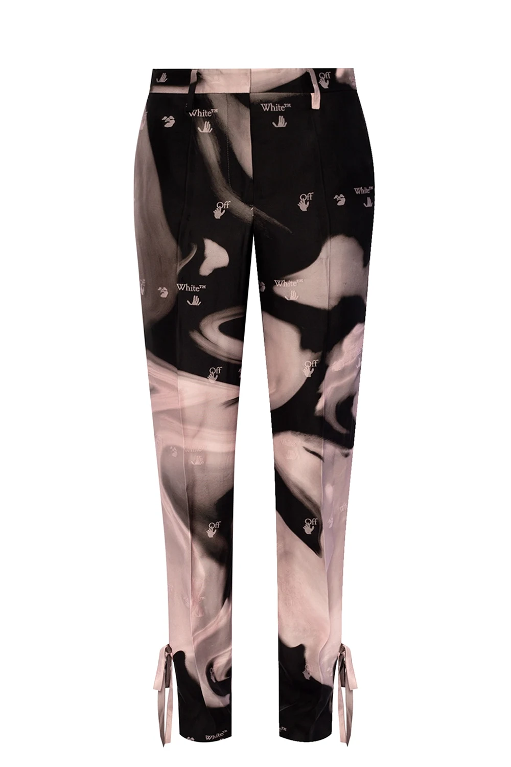 Wide-legged trousers