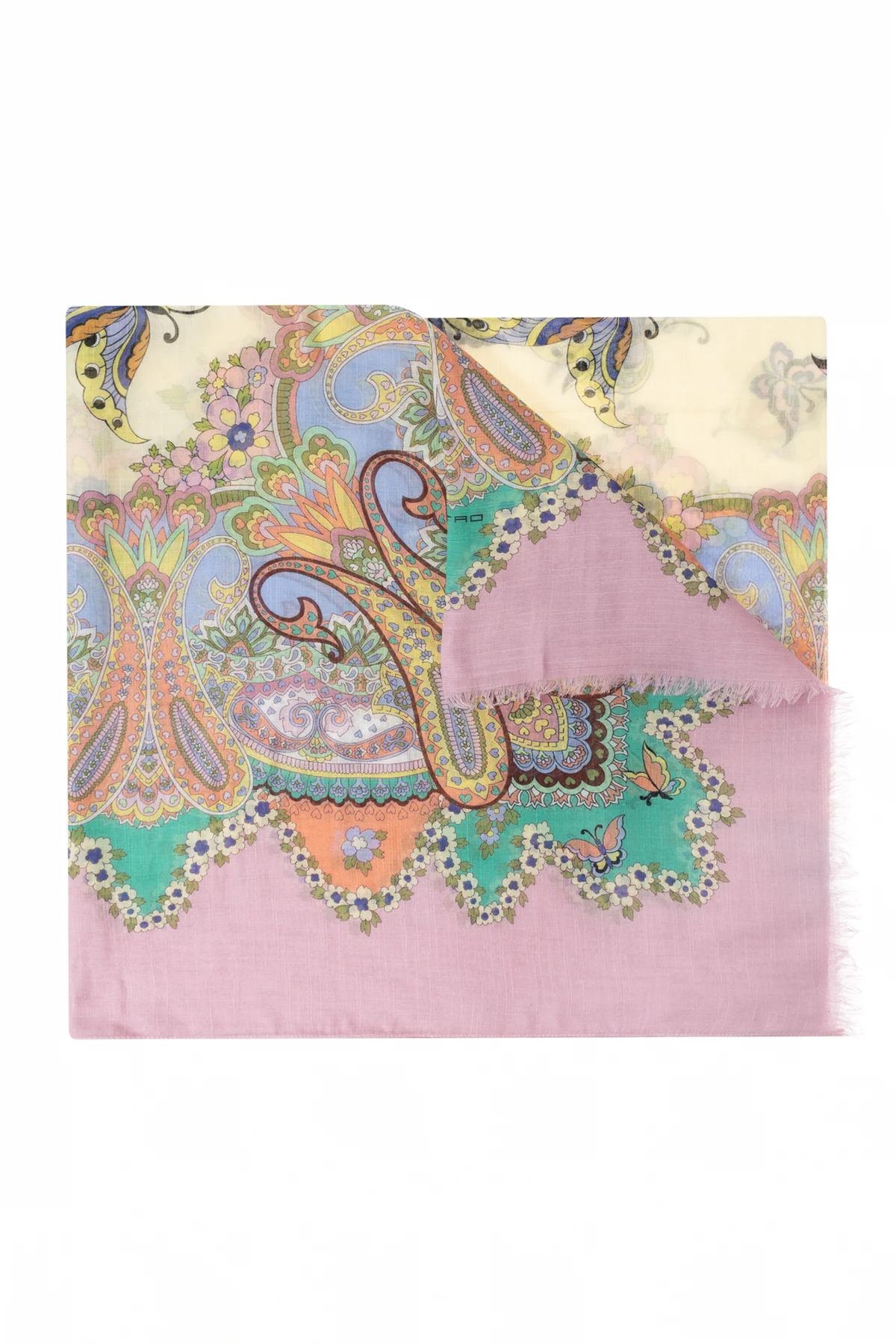 Szal z dekoracyjnym nadrukiem