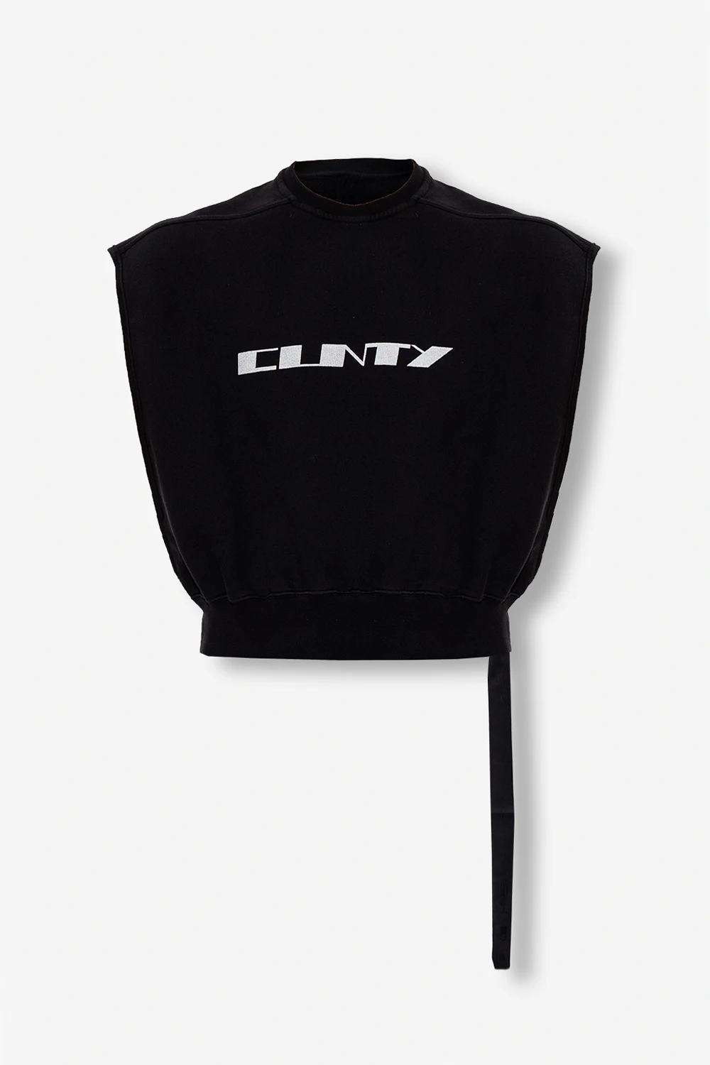 Sleeveless sweatshirt