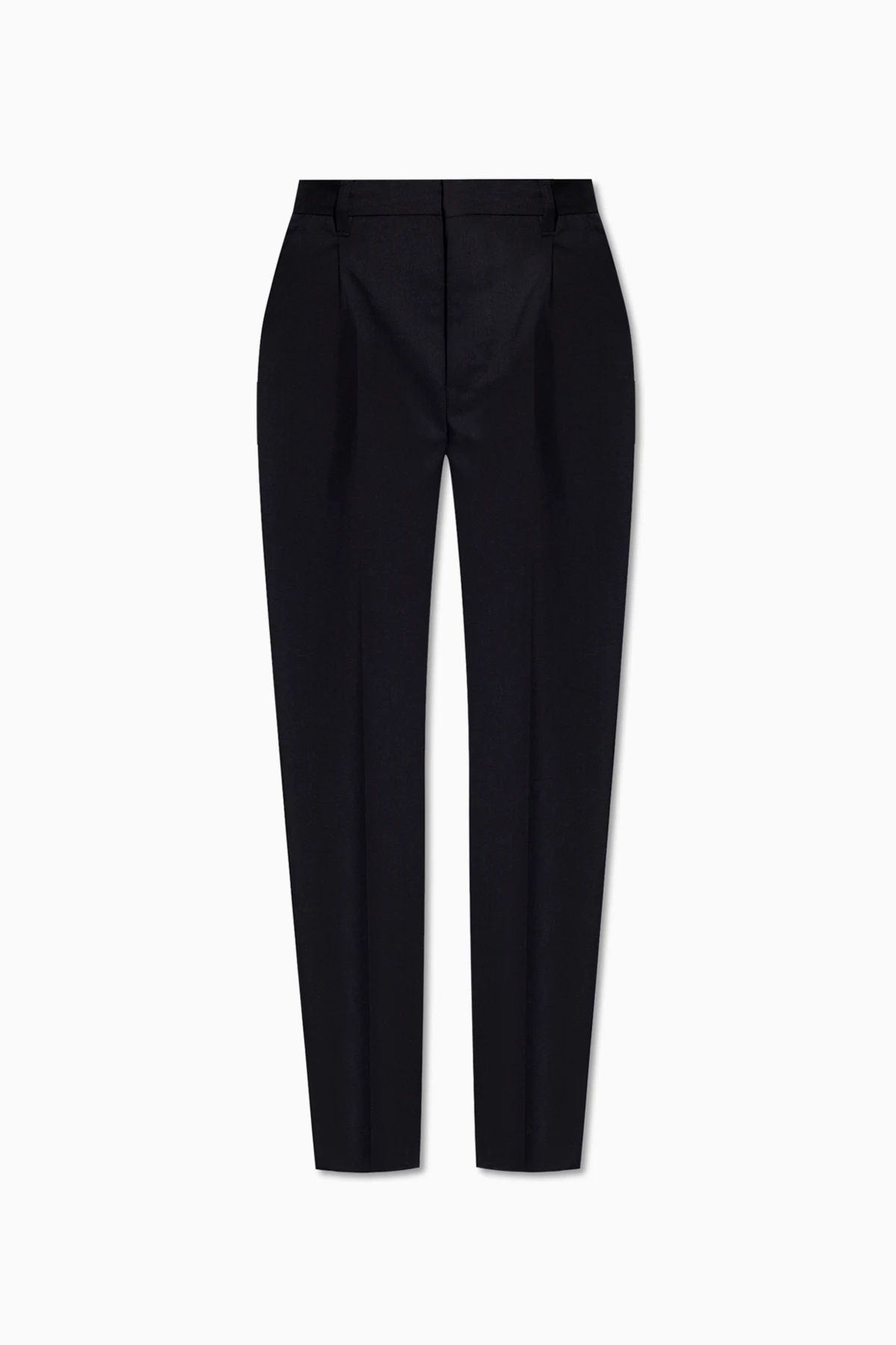 ‘Gitane’ wool pleat-front trousers