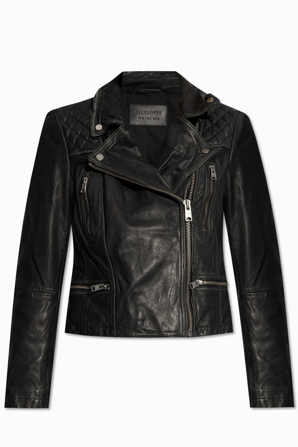‘Cargo’ leather jacket