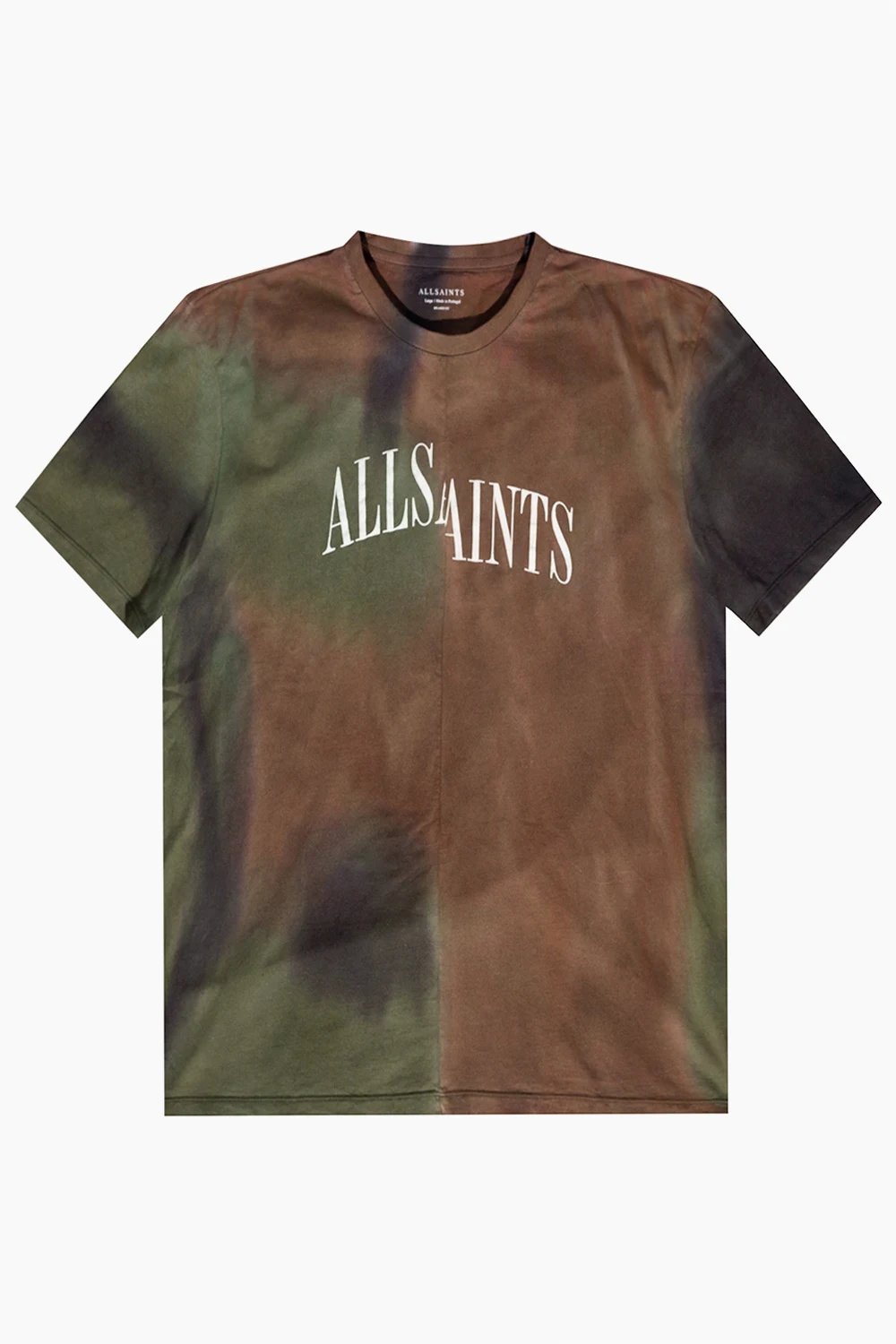 T-shirt ‘Camo’ z efektem ‘tie-dye’