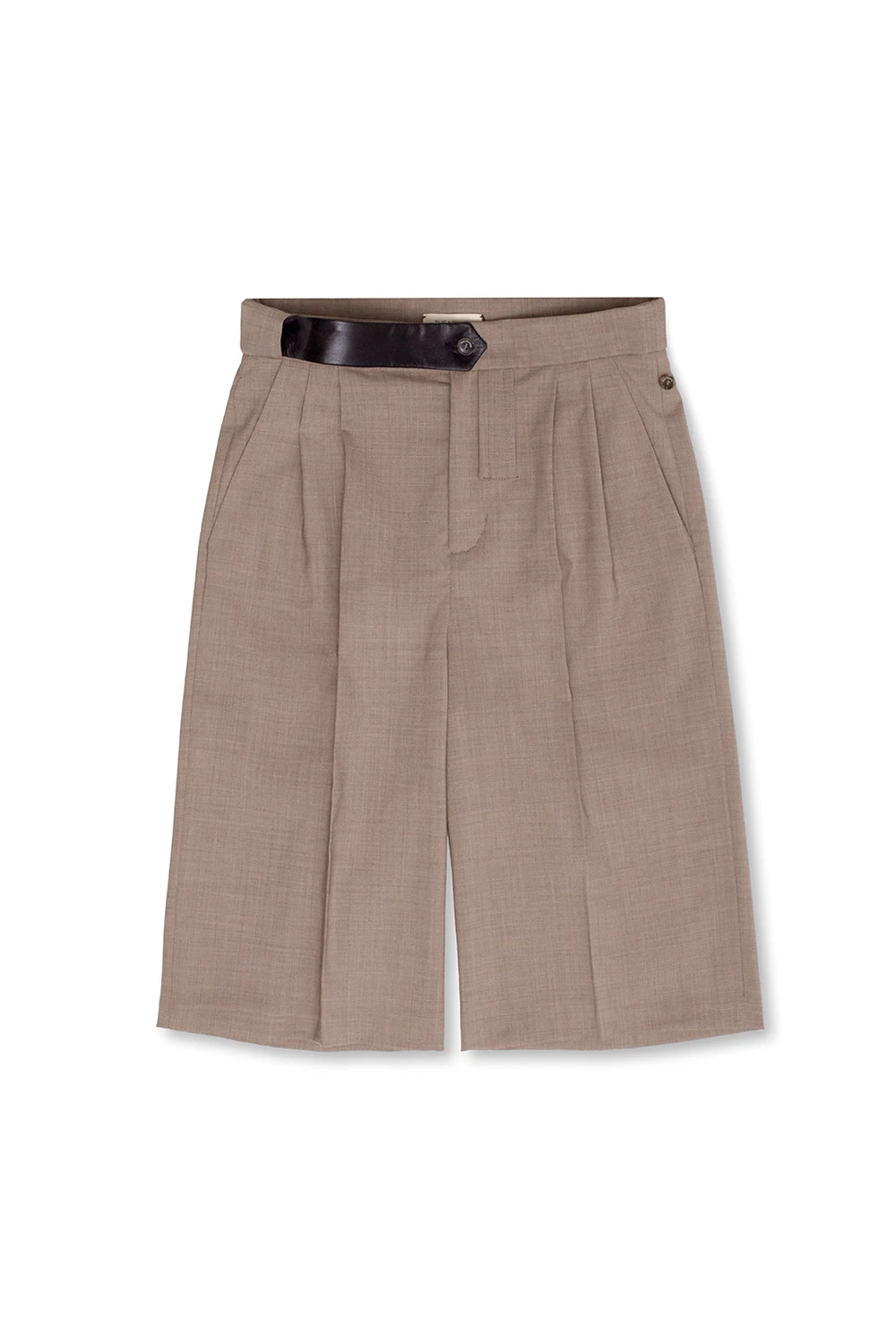 ‘Arrina’ pleat-front shorts