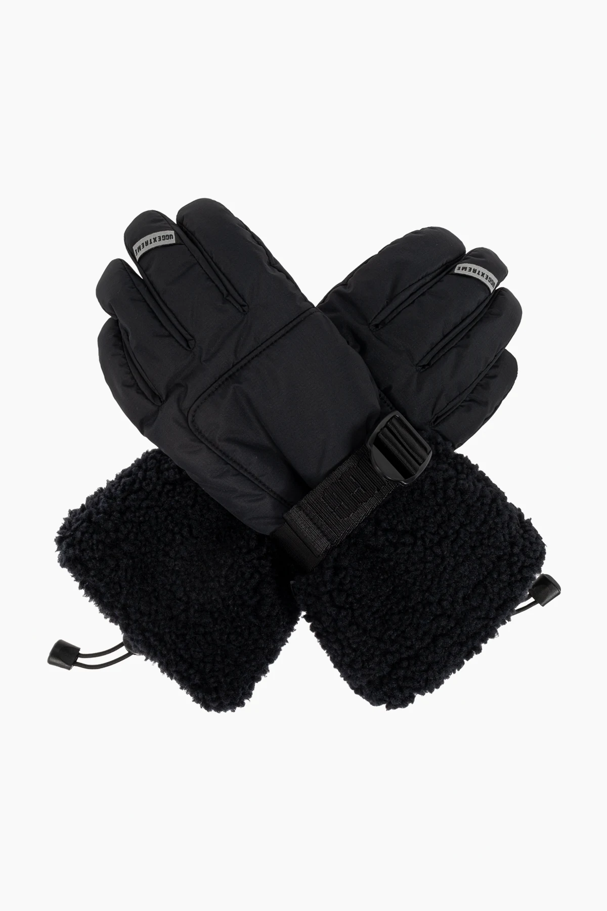Shasta ski gloves with faux fur