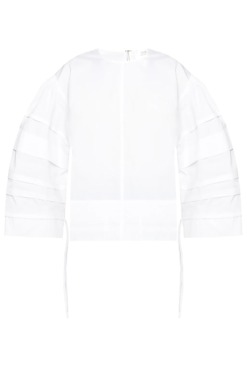 Top with decorative sleeves