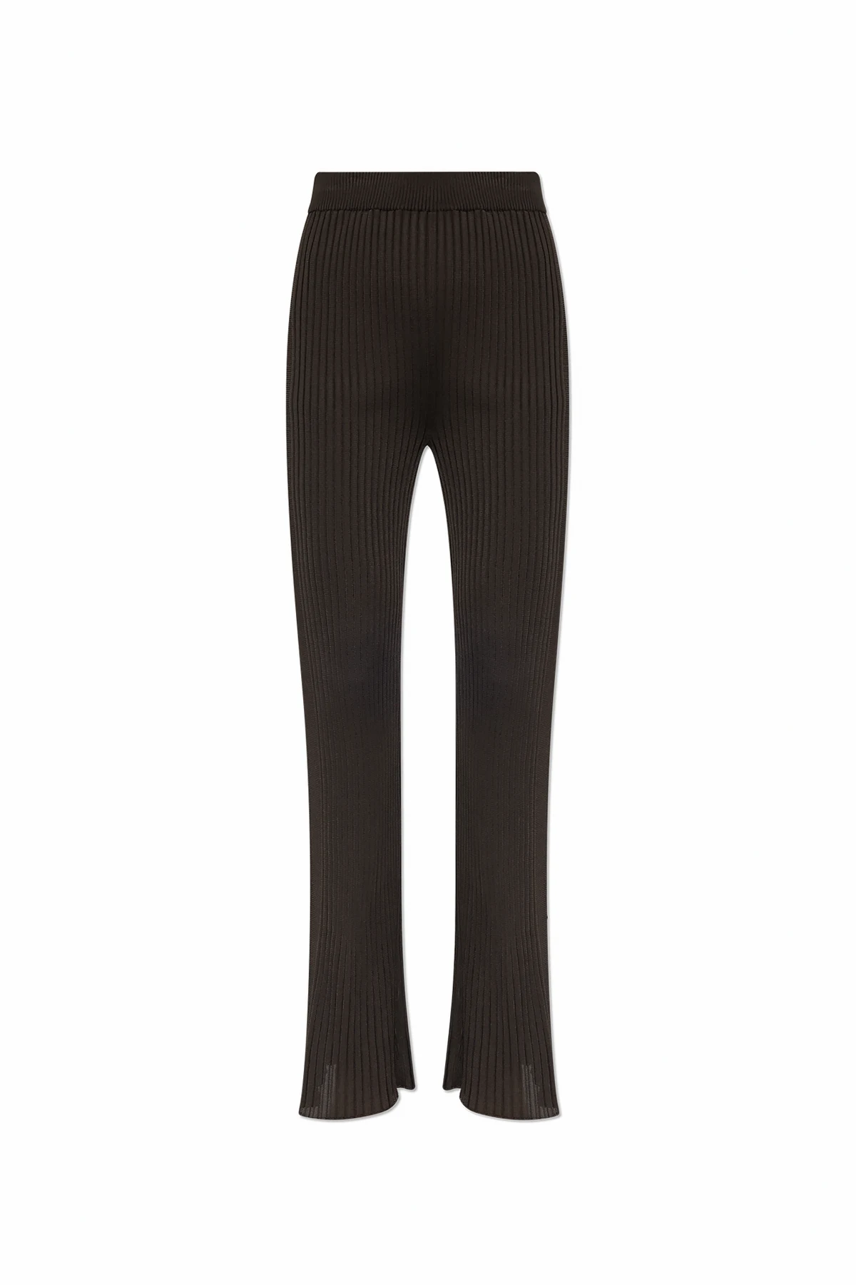 Prążkowane spodnie