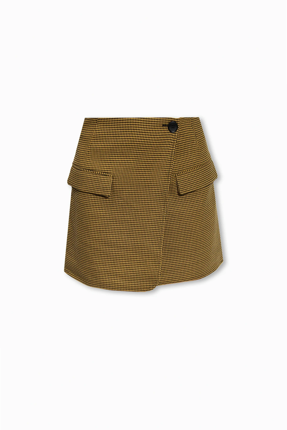 Spódnica z wzorem w pepitkę ‘FrayaGZ’