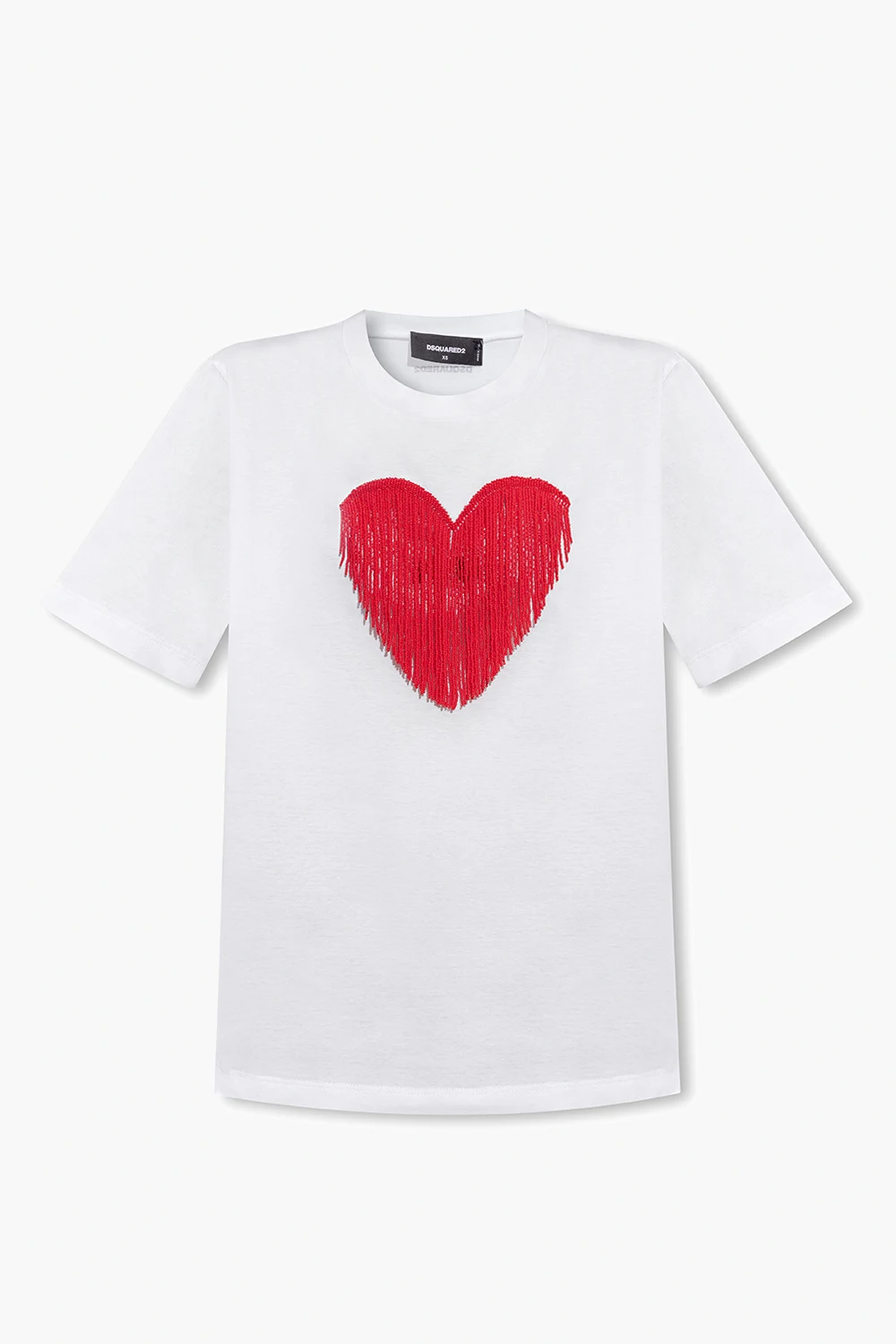 T-shirt z motywem serca