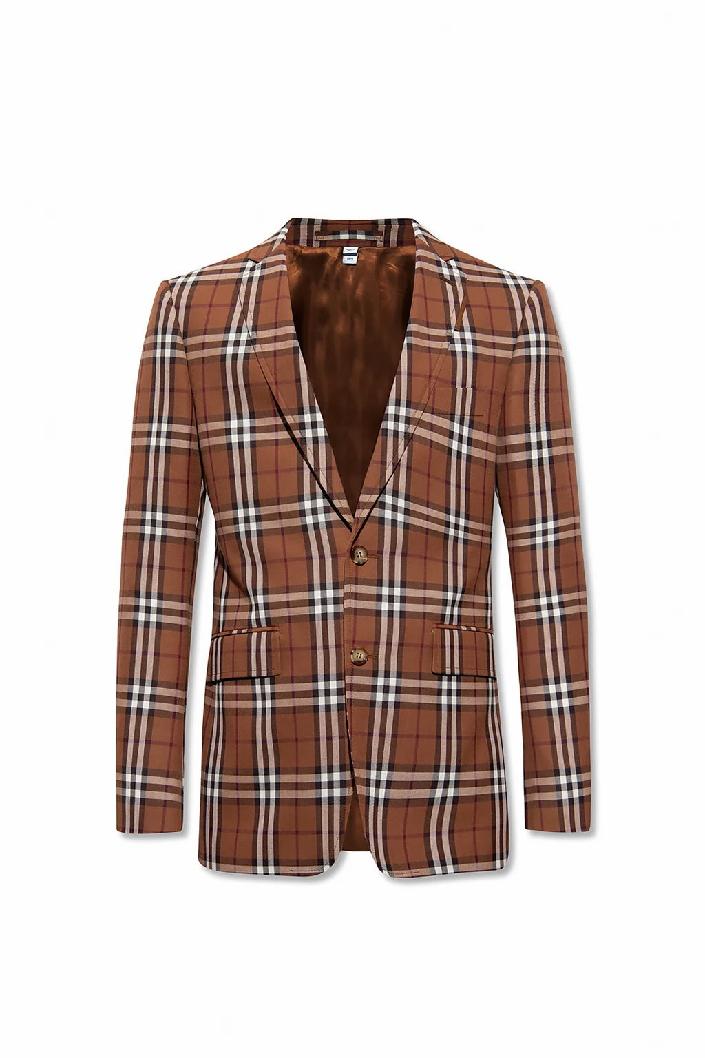 Marynarka ze wzorem w kratę