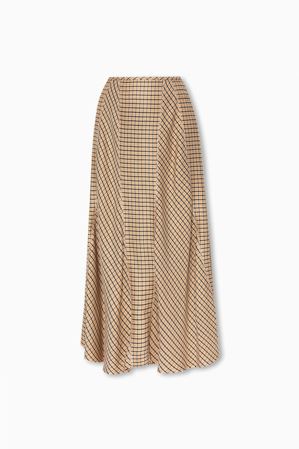 Spódnica ze wzorem w kratę