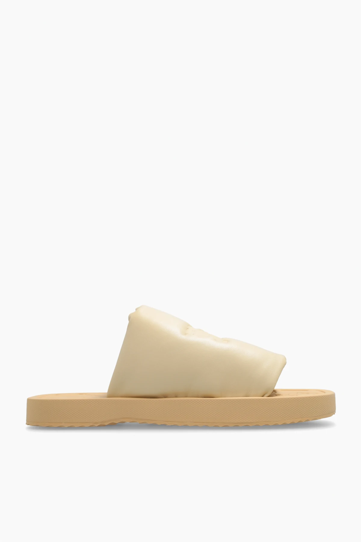 Klapki z wytłoczonym logo