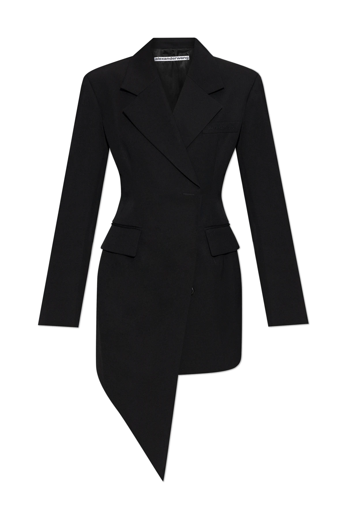 Asymmetrical blazer dress