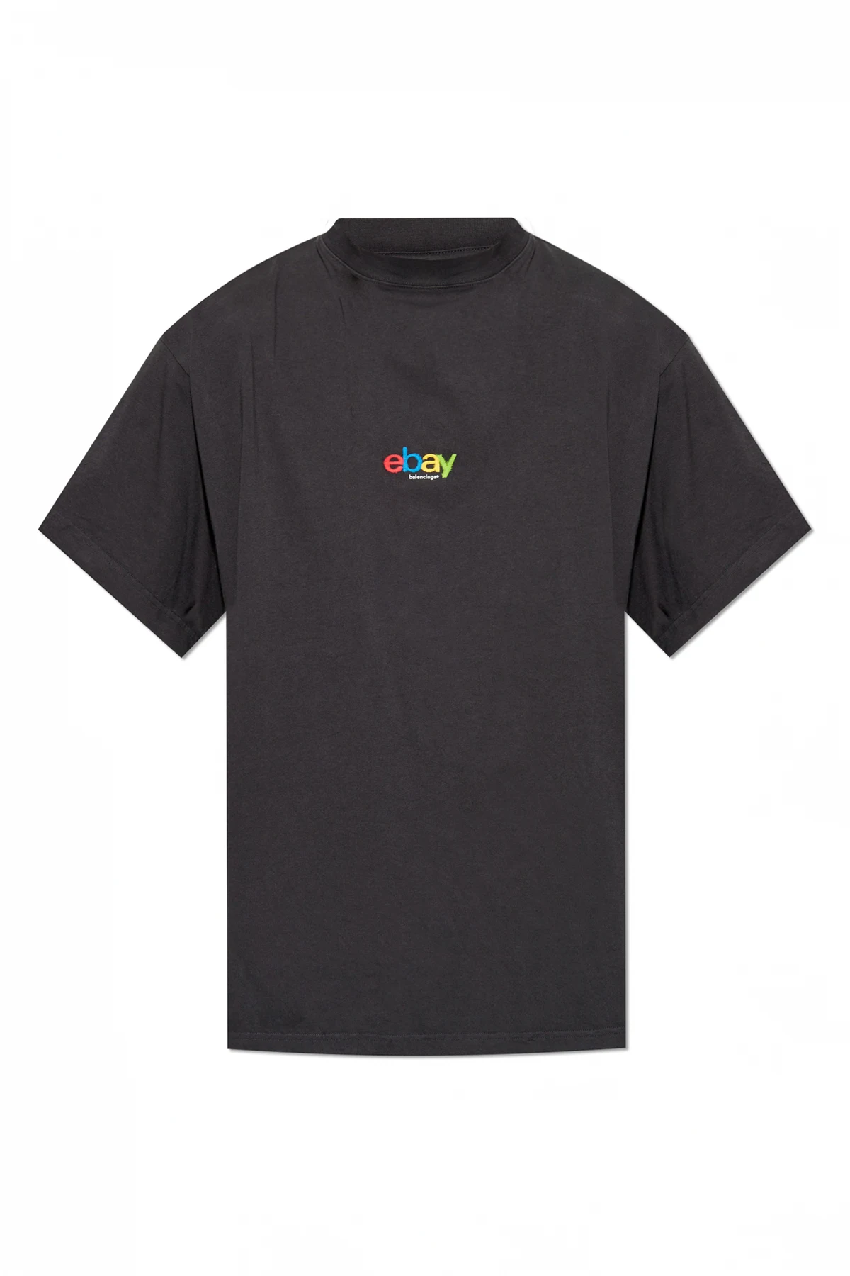 T-shirt with crumpled effect