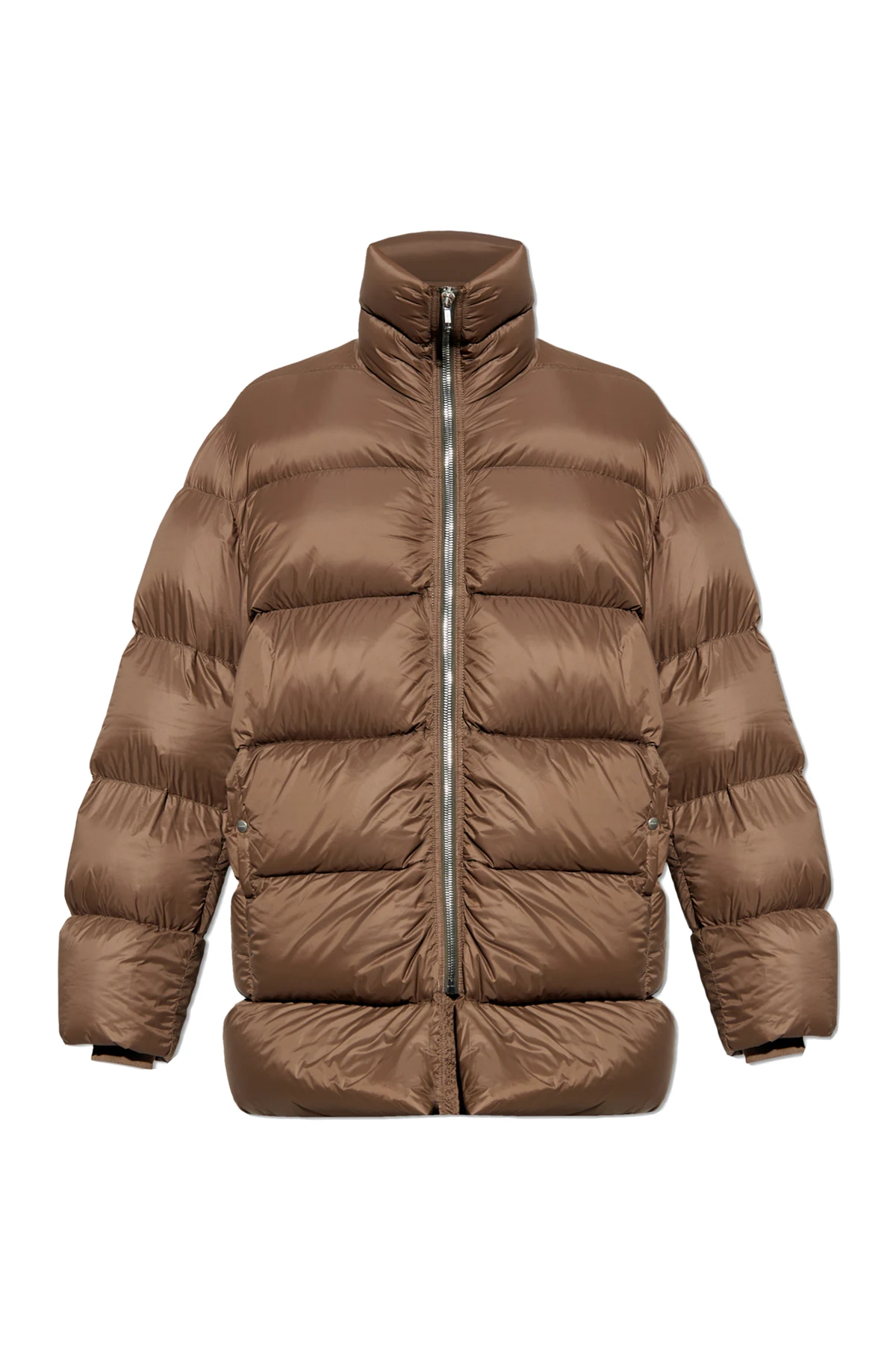 Puchowa kurtka ze stójką