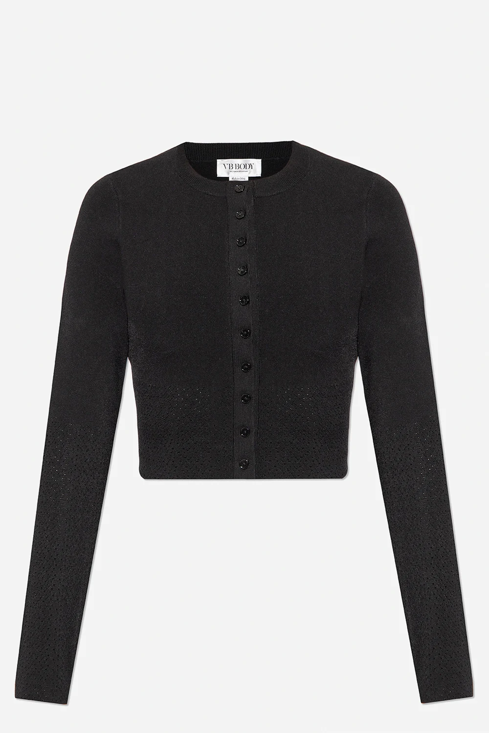 Kardigan z perforacją