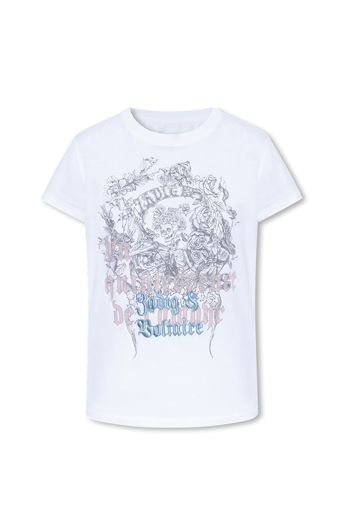 T-shirt z nadrukiem ‘Walk’