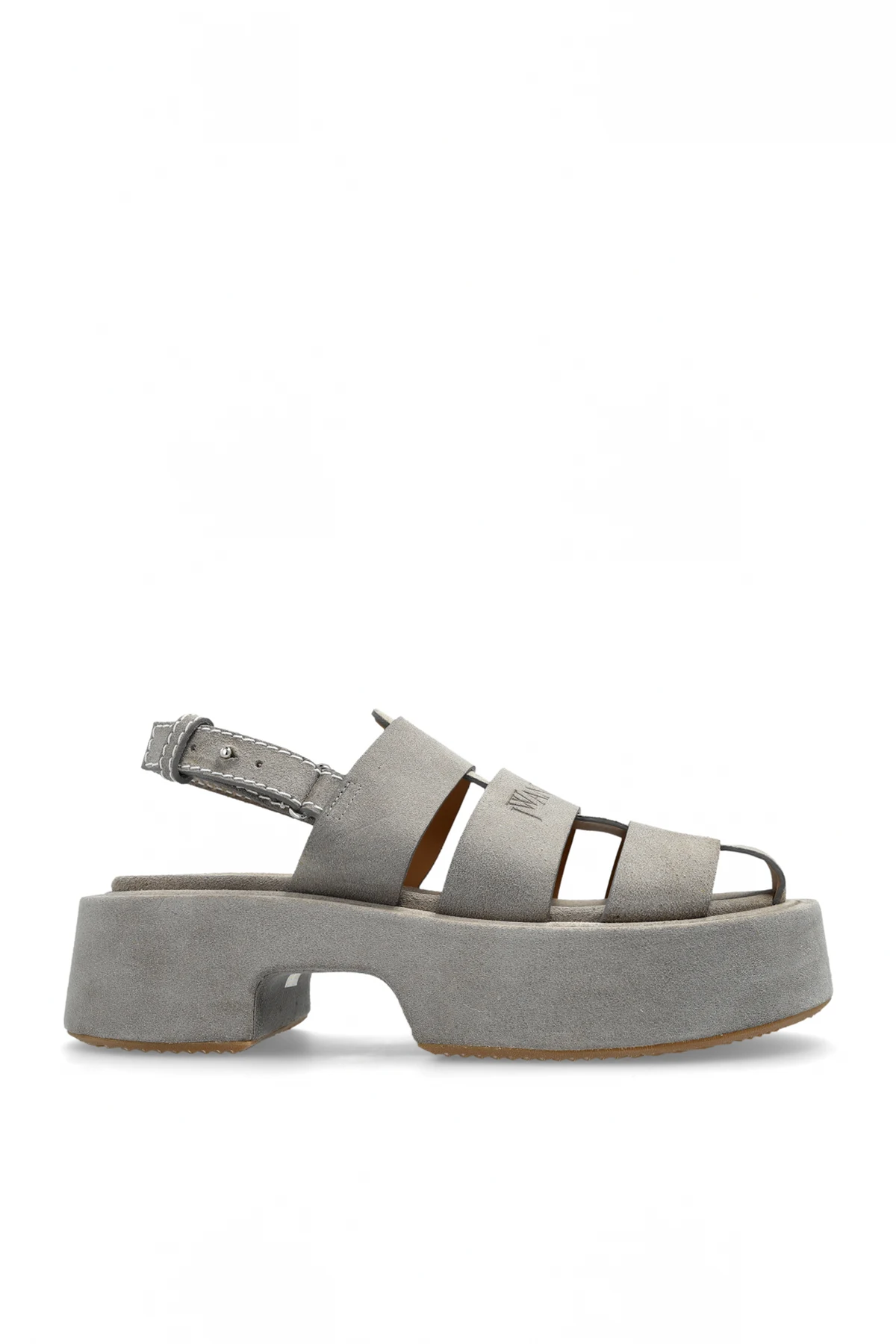 Plateauschuhe aus Wildleder