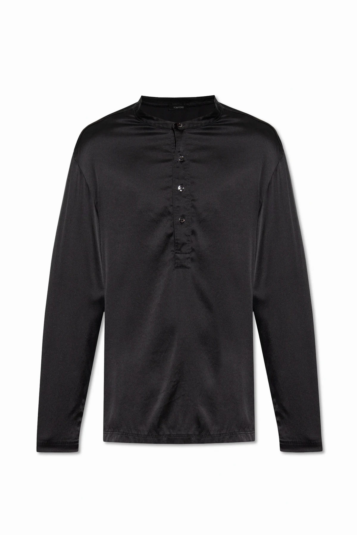 SCHWARZ Silk pyjama top