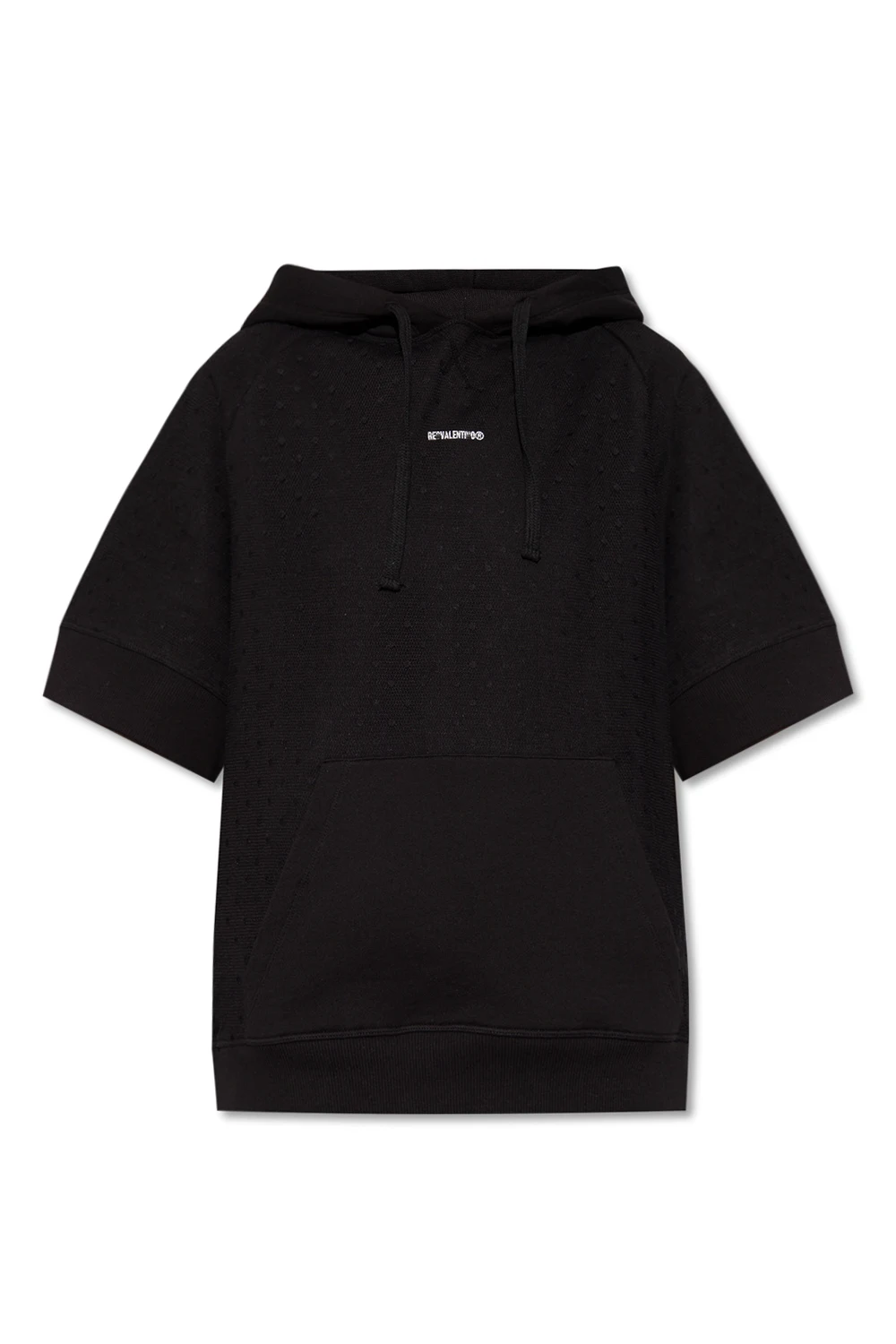Short-sleeved hoodie