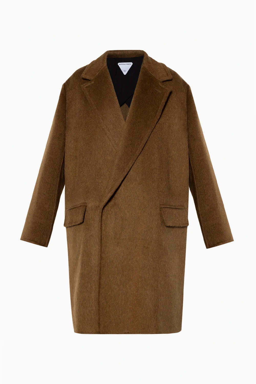 Dwurzędowy płaszcz typu ‘oversize’