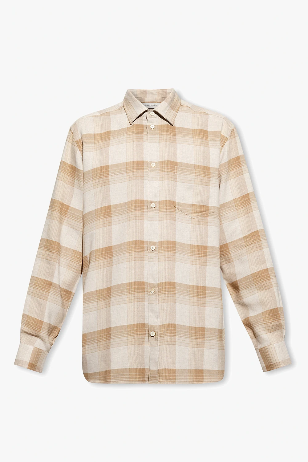 Koszula ze wzorem w kratę