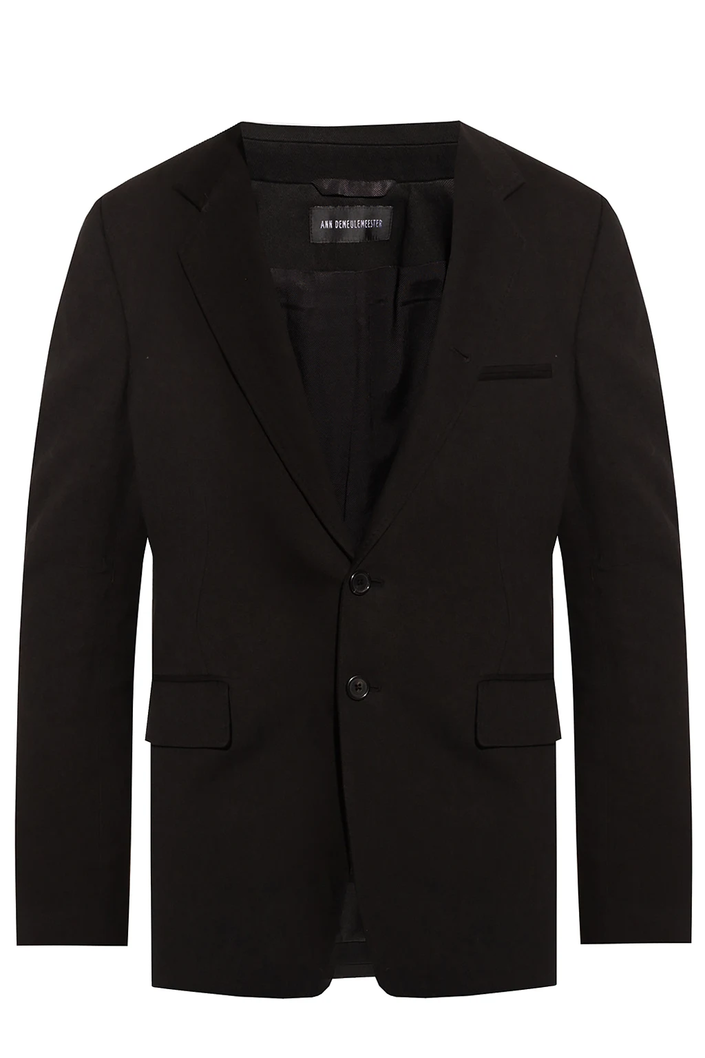 Blazer with notch lapels