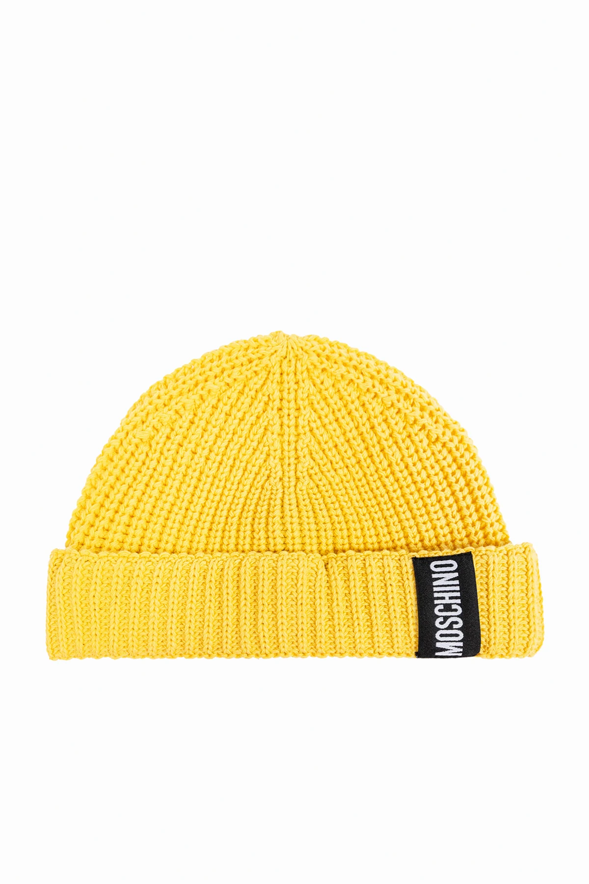 Bawełniana czapka z naszywką z logo