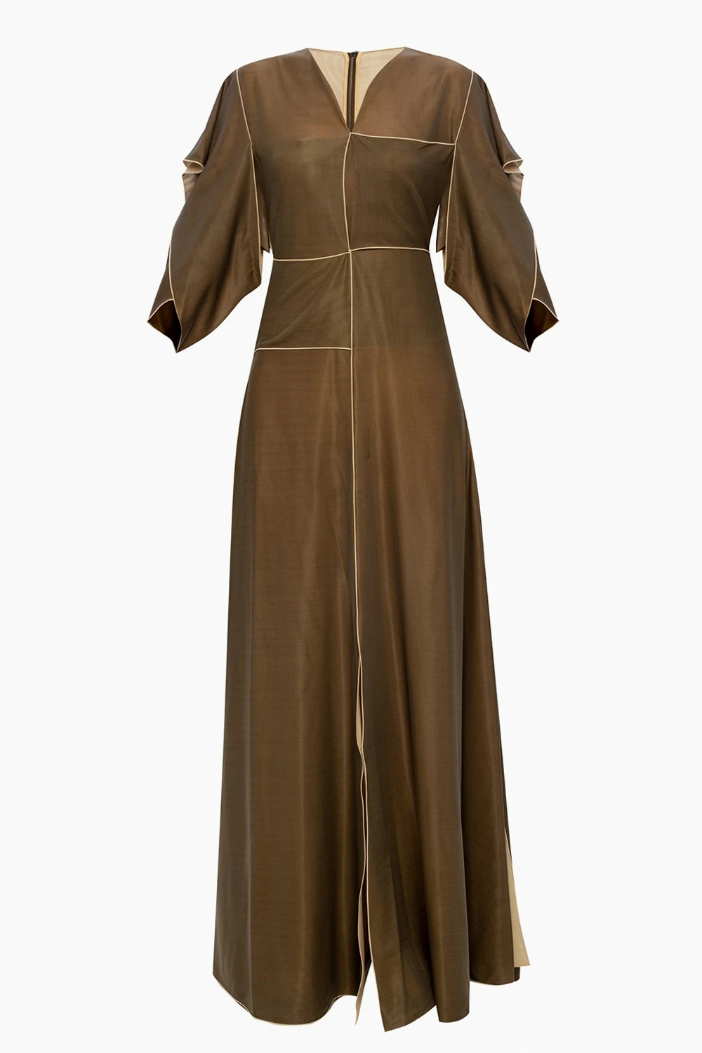 ‘Intrecciato’ motif dress