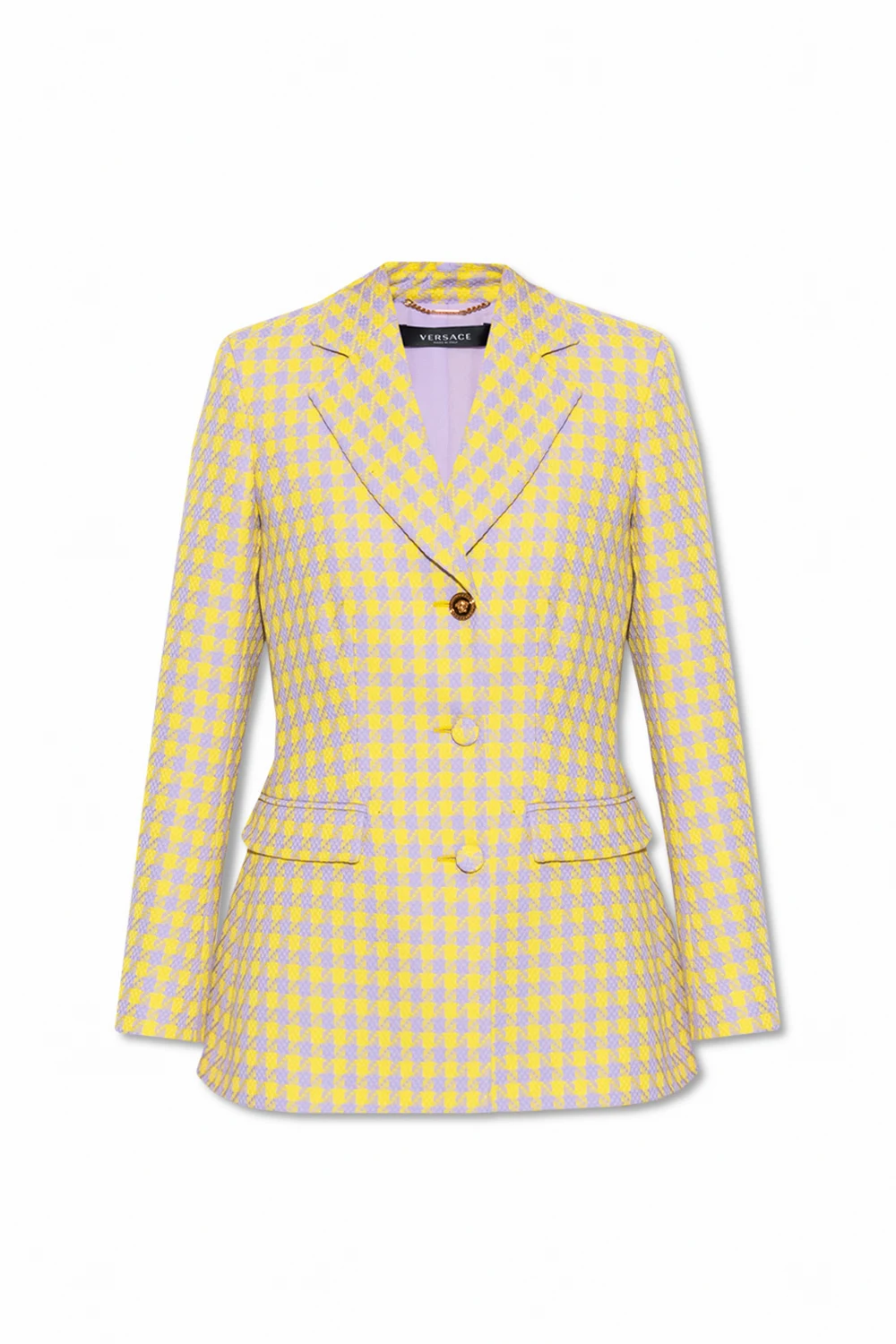 Checked blazer