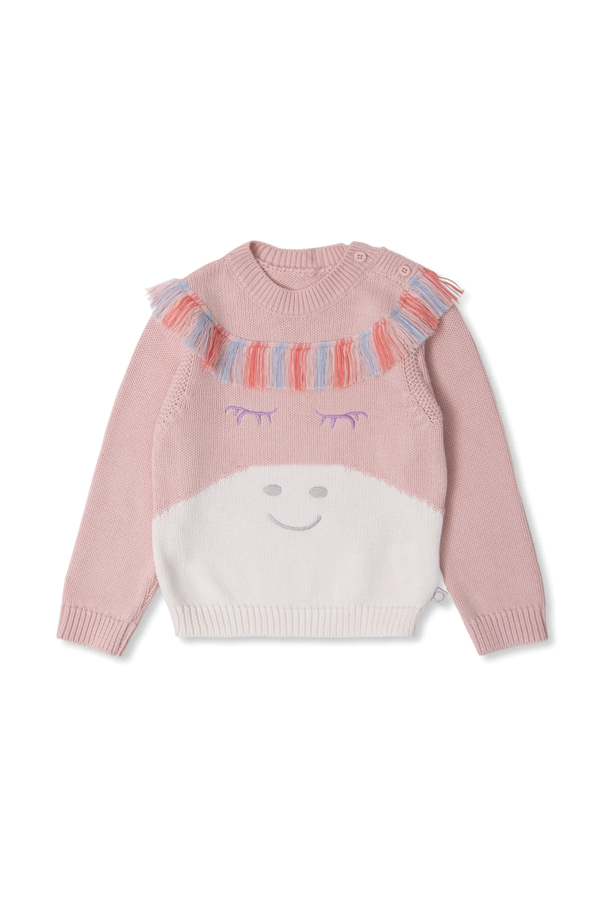 Appliquéd sweater