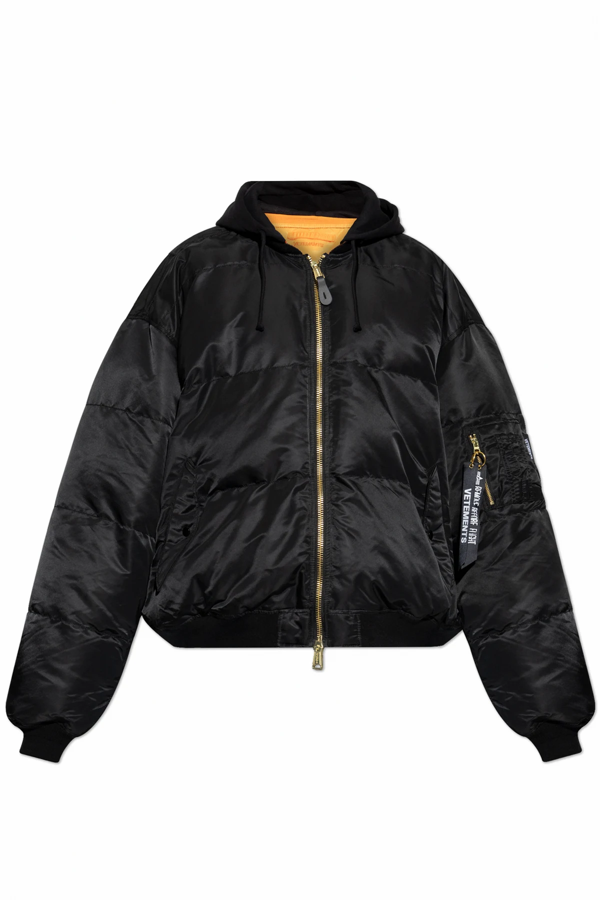 Zweiseitige Jacke vom Typ bomber