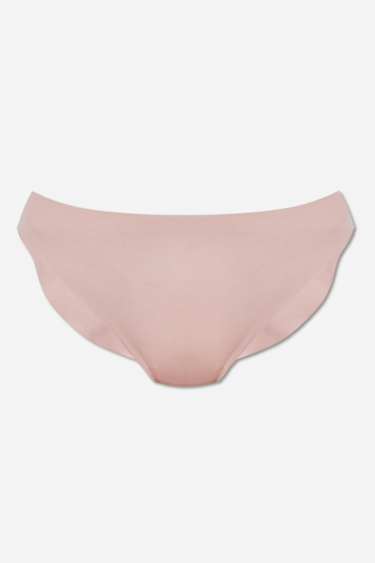 Briefs with flocked edges