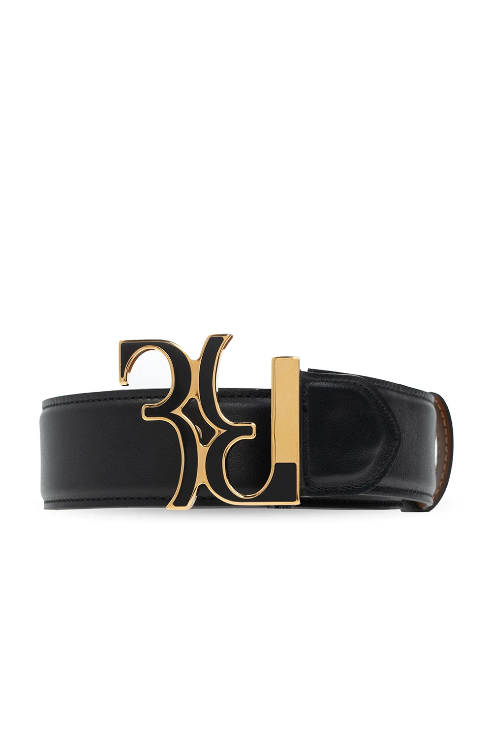 Skórzany pasek z klamrą