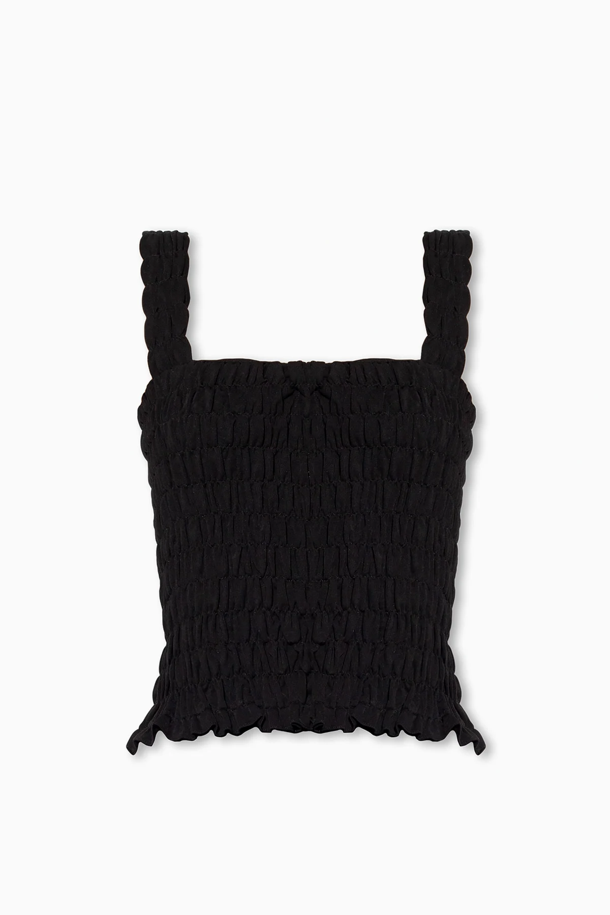 ‘Elnaz’ tank top with gathers