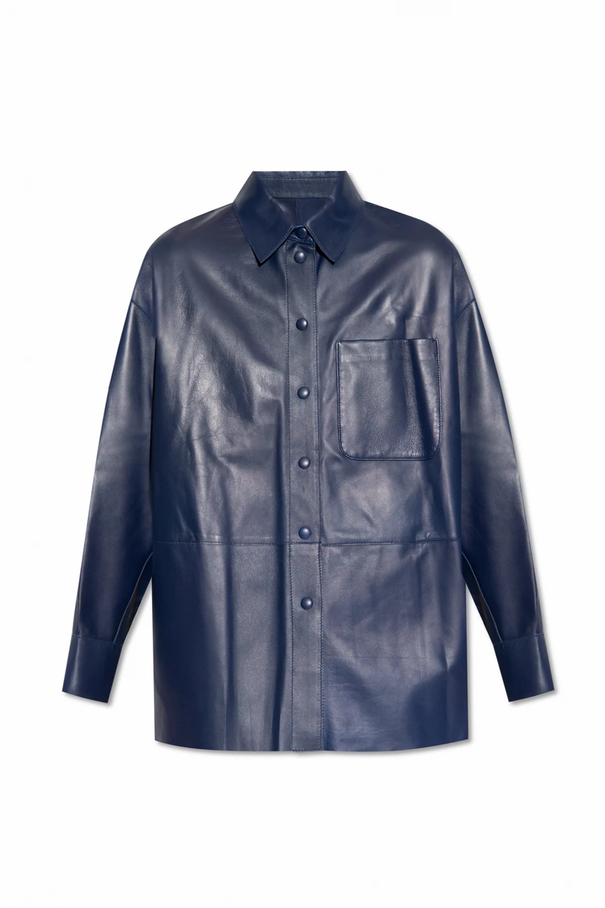 Leather shirt