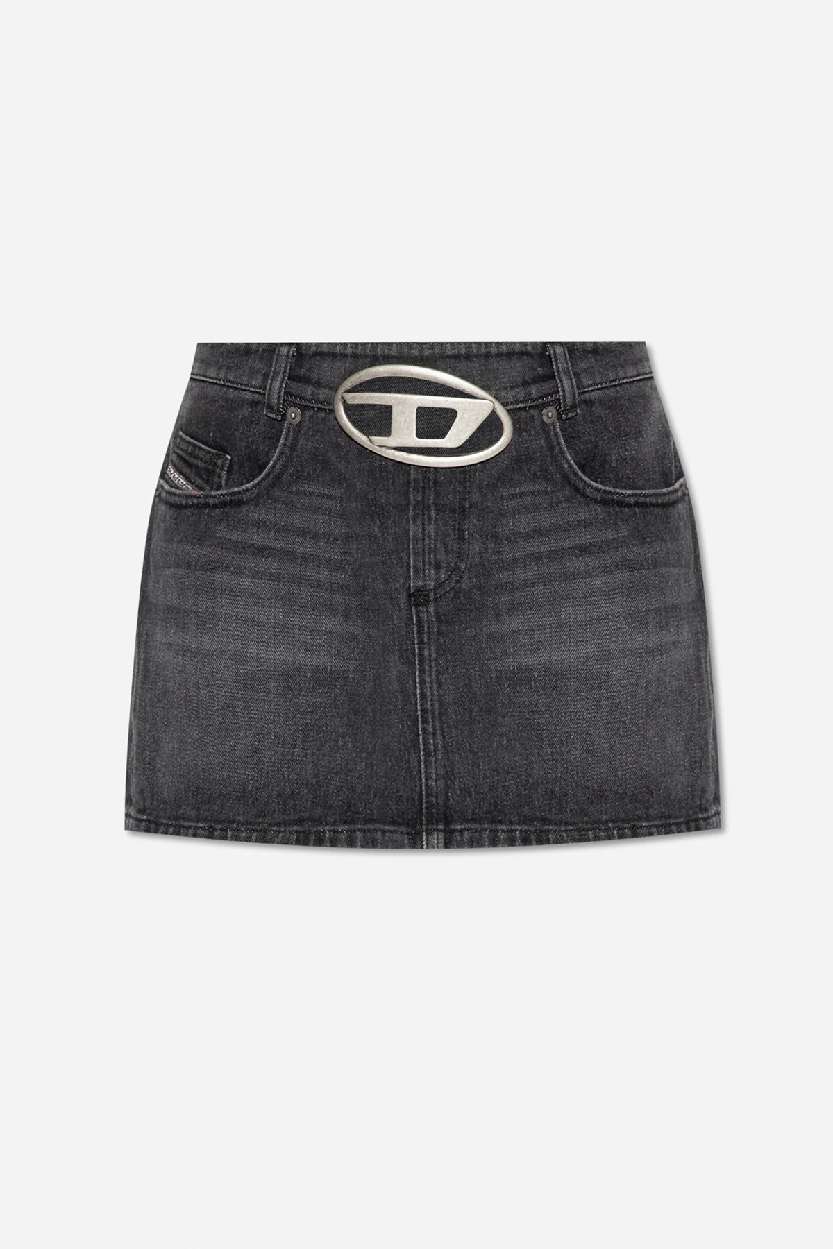 ‘DE-RON-S2’ mini denim skirt