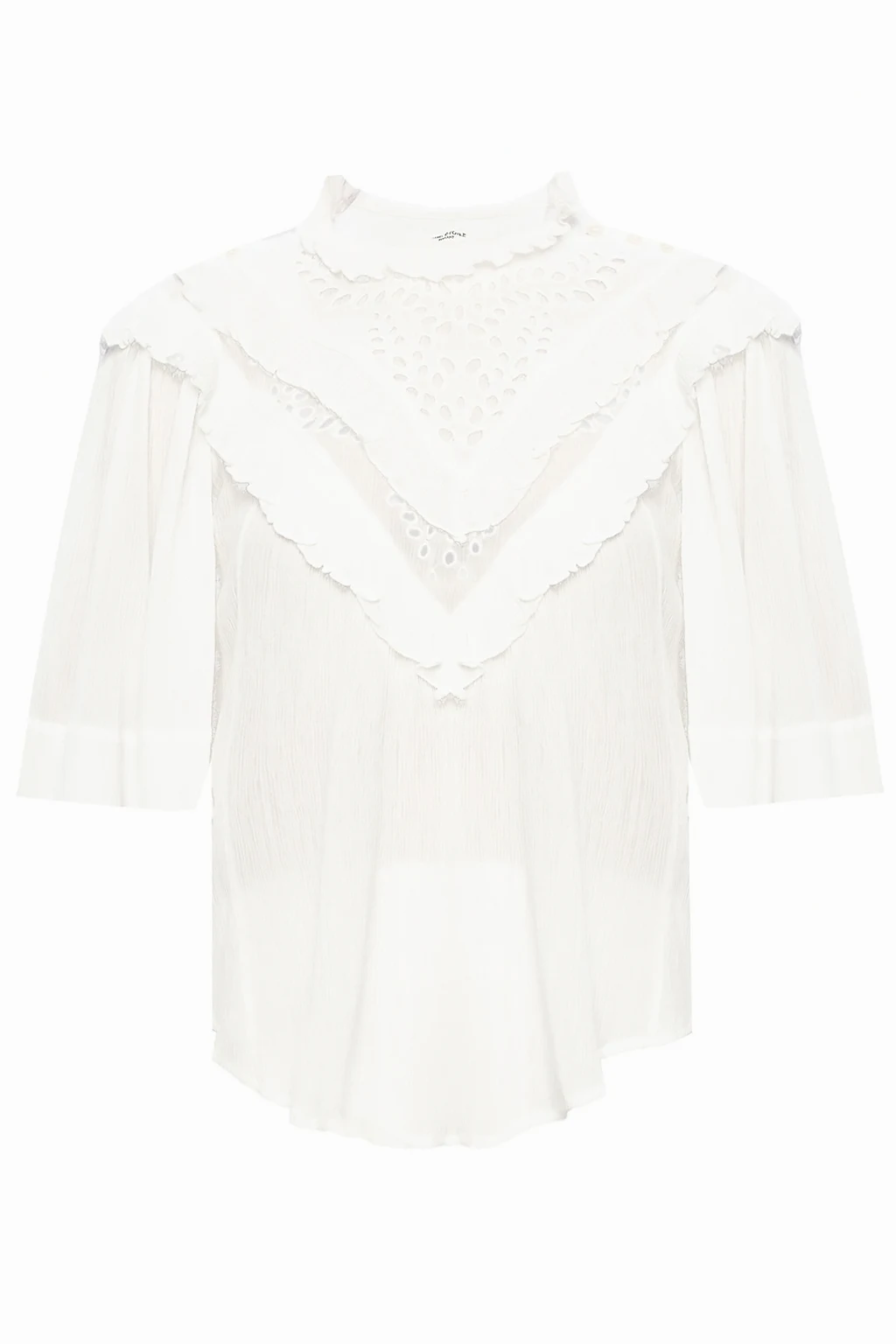 Top z krótkimi rękawami