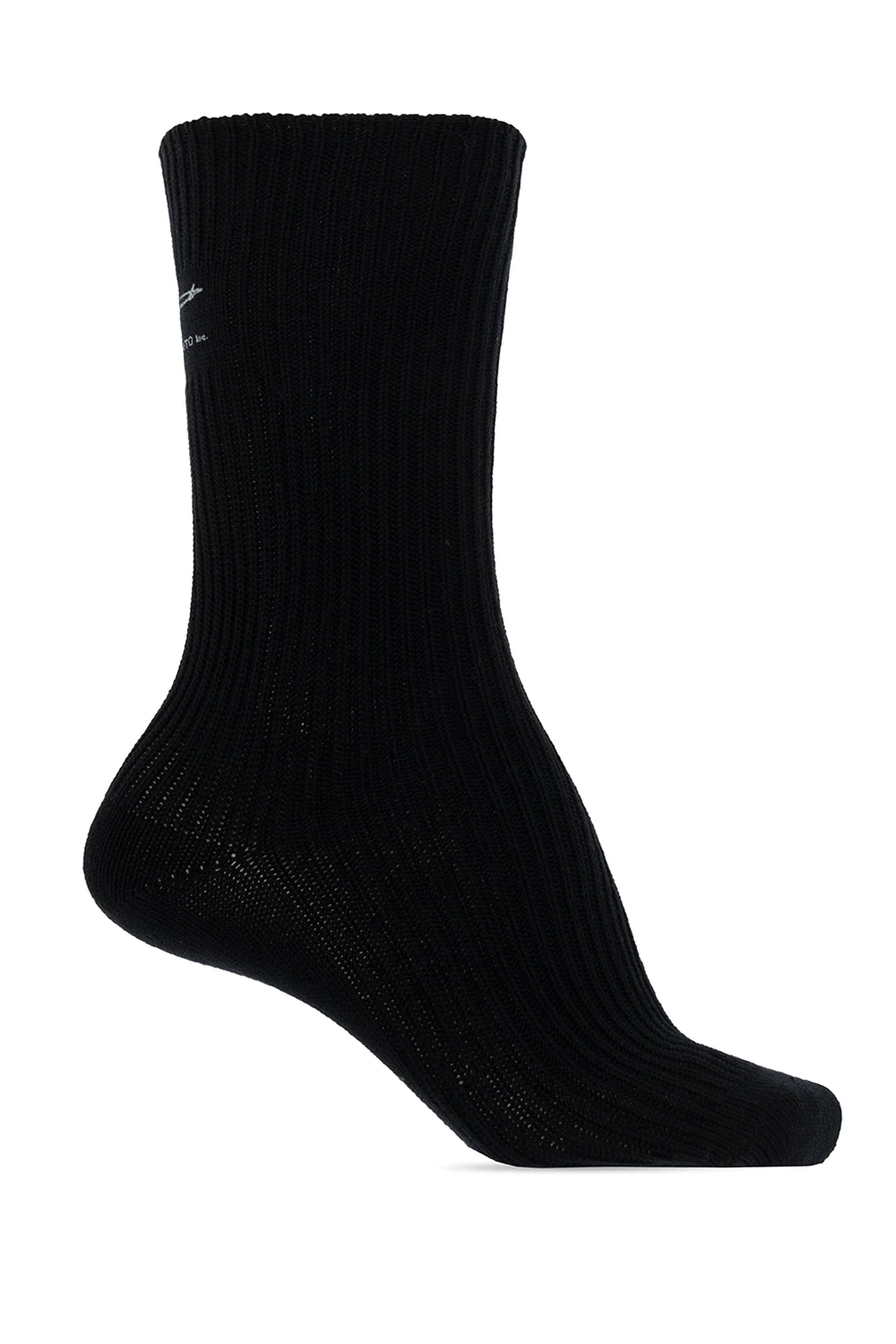 Wool socks with logo