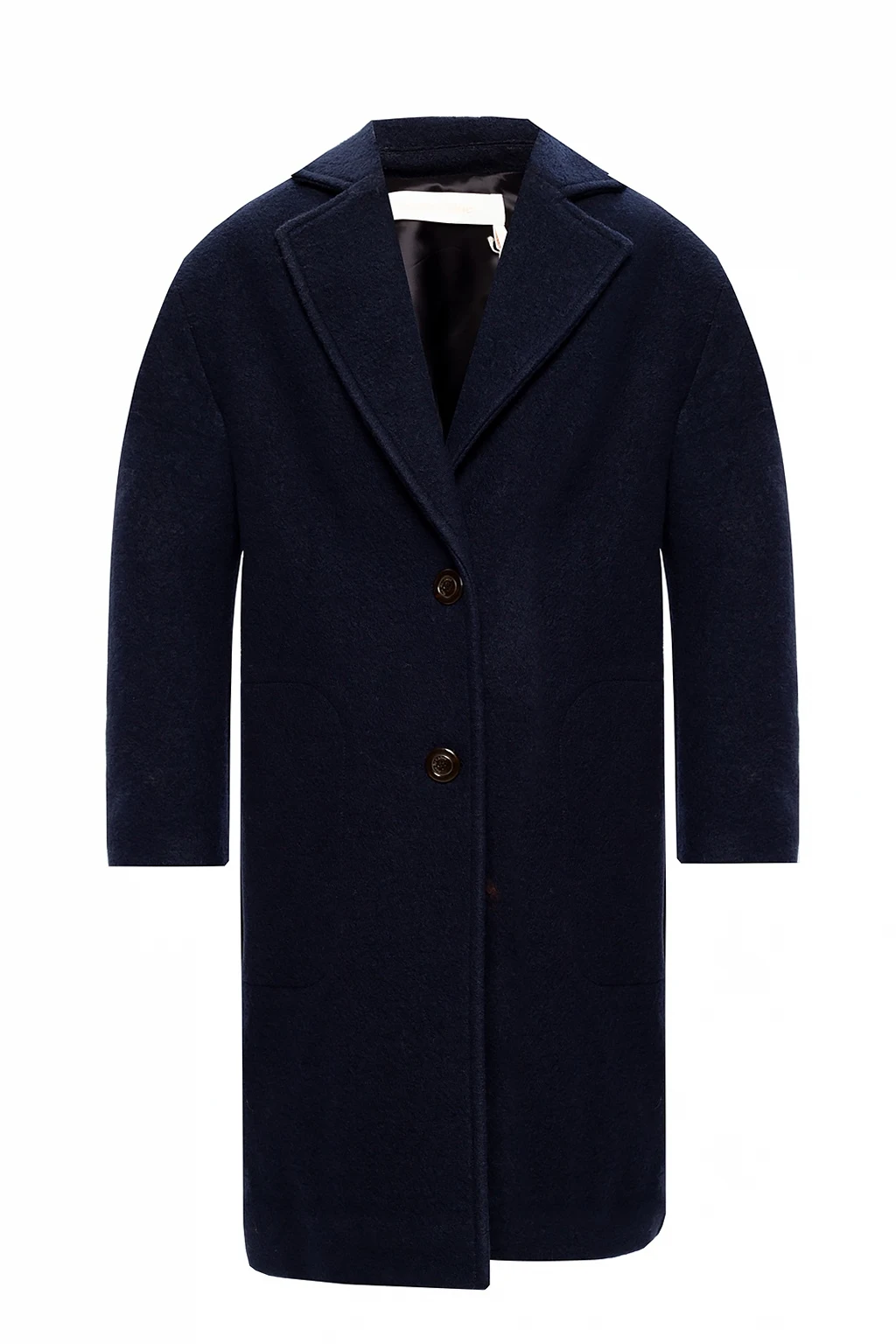 Płaszcz z otwartymi klapami