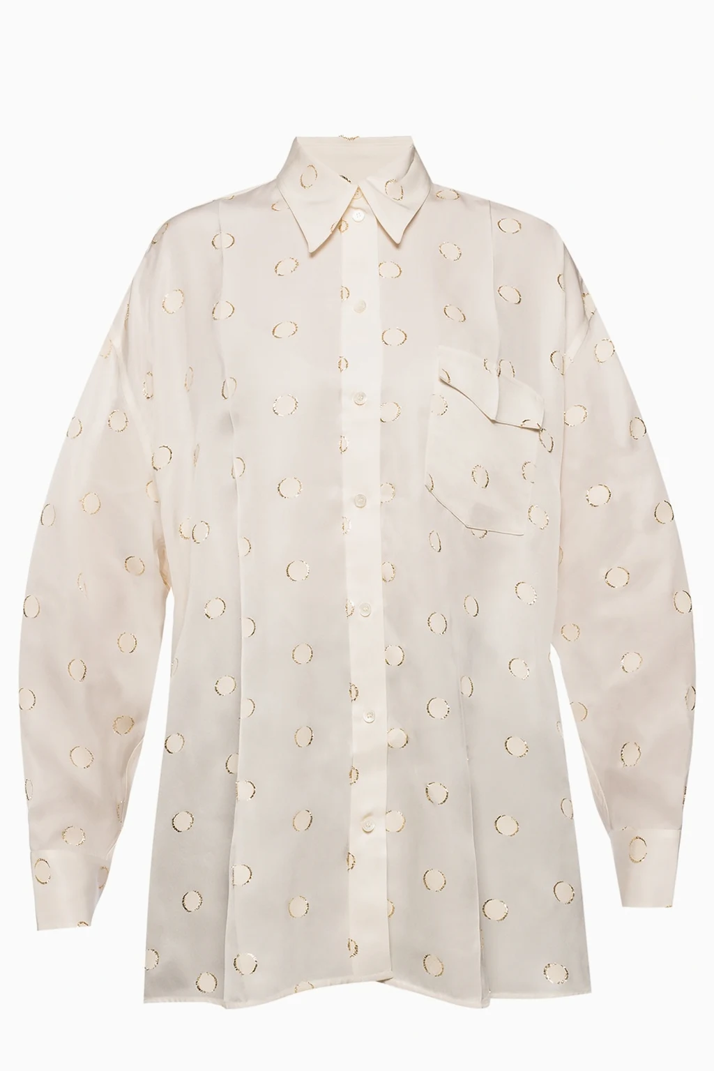 Koszula z wyszytym wzorem