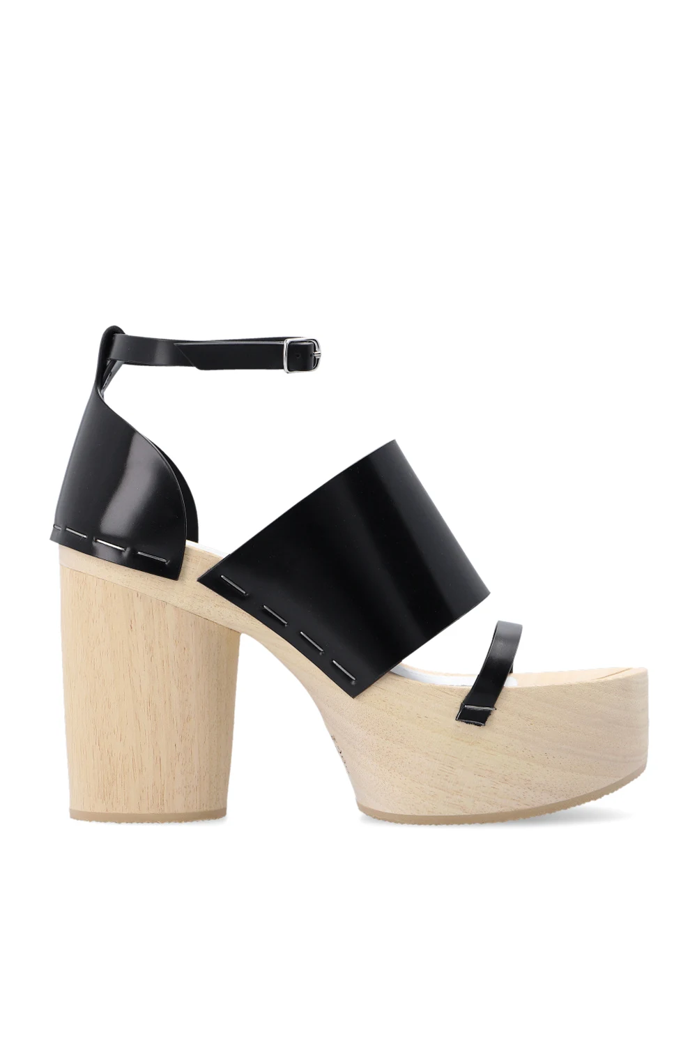 High-heeled sandals